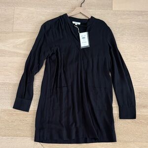 NWT Splendid Black V-Neck Dress size small